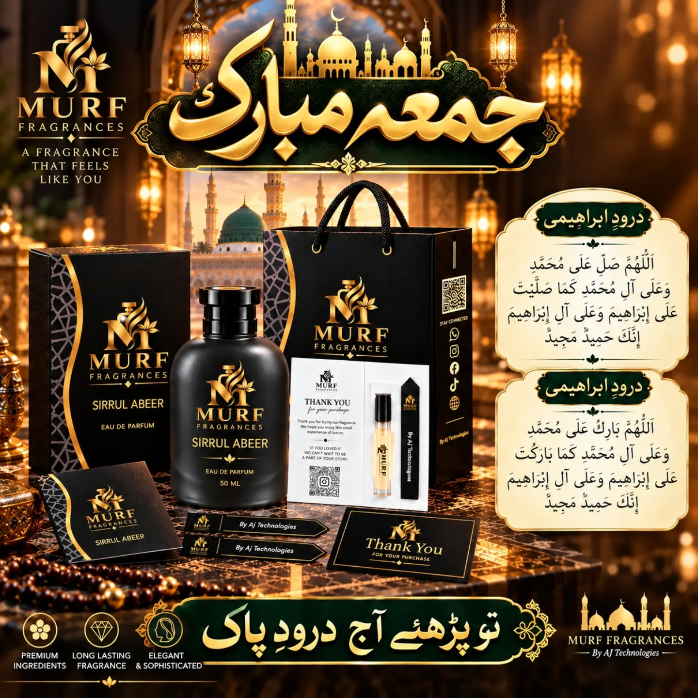 Jumma Mubarak from MURF Fragrances.